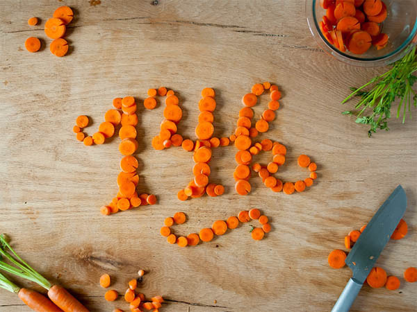 14k Food Typography