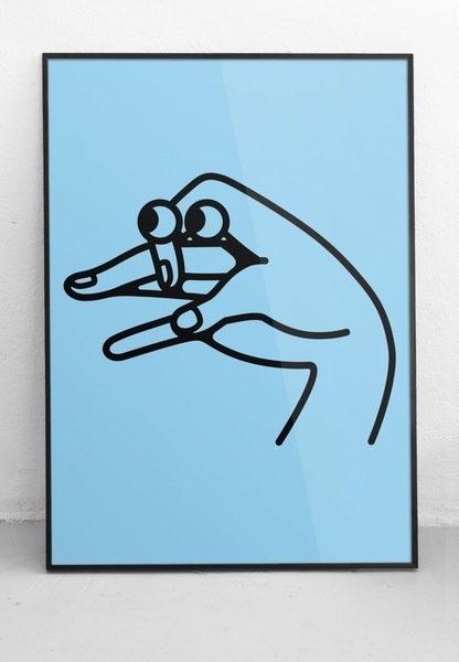 Shadow Puppet A2 Print by #michaelarnold #print #poster #illustration #pattern #character