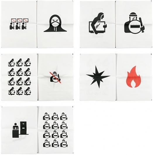 Riot Pictograms : loft27design #irish #icons #pictograms