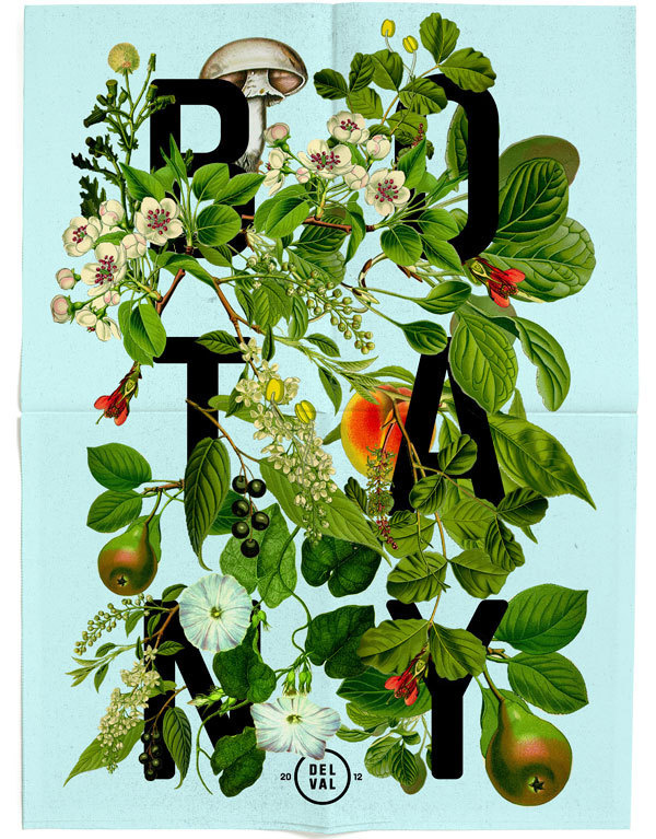Botany | Listhings #type #illustration #botany #typography