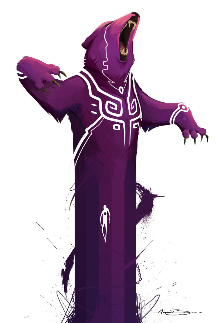 Barrier by RhythmAx on deviantART #bear