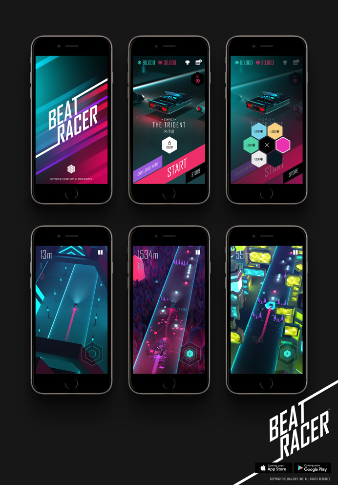 #beatracer #gui #game #jmchoe #lilasoft #neon