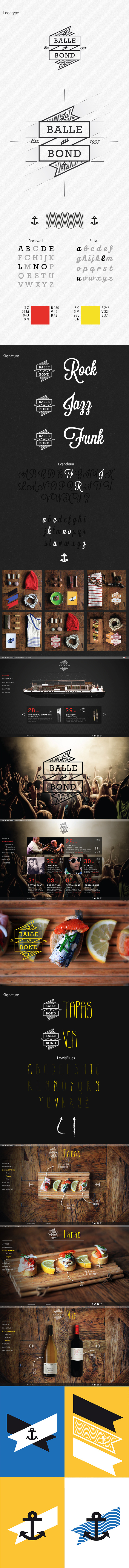 Balle au Bond on Behance #logotype #identity