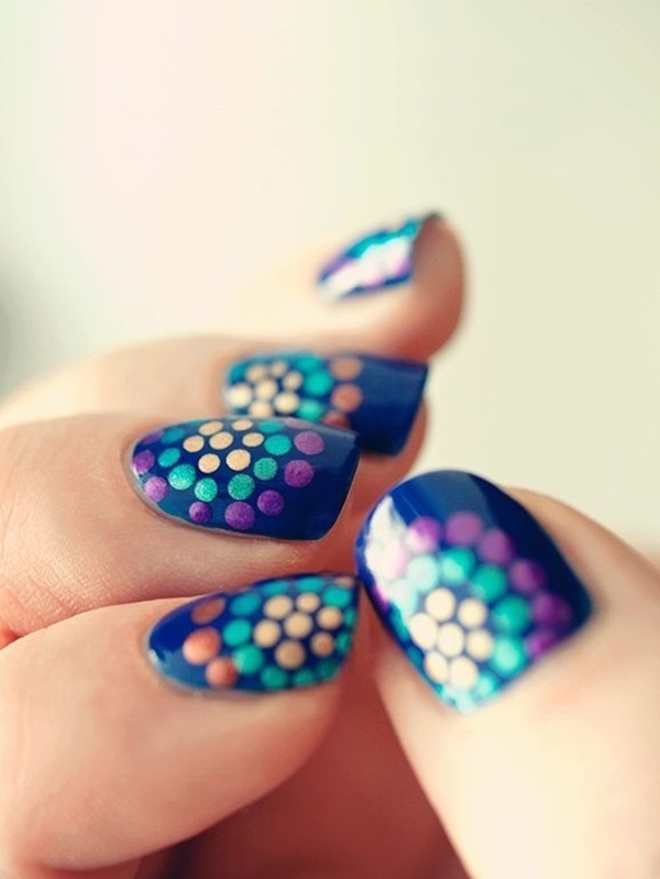 Polka Dots Nail Designs