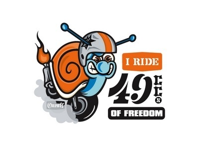 Oneoff Nation #oneoff #cc #49 #scooter #snail