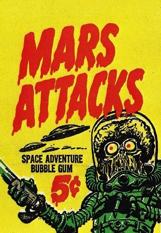 Mars Attacks #alien #mars #illustration #attacks