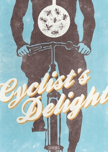 134/365 - The All Day Everyday Project | Flickr - Photo Sharing! #bicycle #design #graphic #illustration #poster #cycling