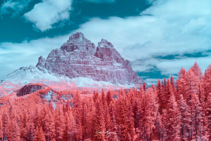 Infrared Dolomites: Dreamlike Colorful Photography by Paolo Pettigiani