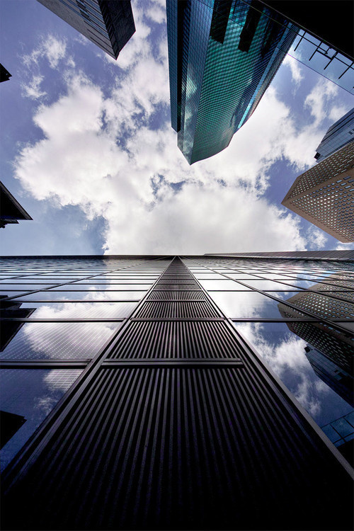 CJWHO ™ (New Horizon by Azul Obscura) #city #design #skyscraper #photography #architecture #azul #horizon #obscura