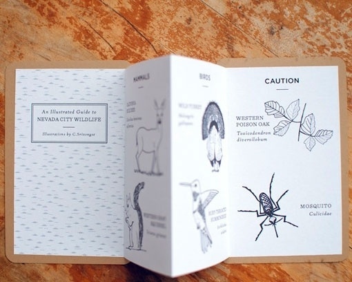 design work life » Christine & Ian's Wedding Invitations #invite #guide #invitation #print #booklet #wedding