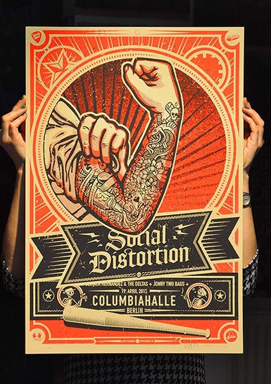 Cool Gig Posters by Lars P. Krause