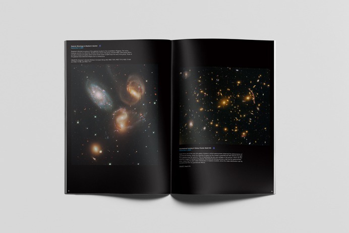 Hubble 25 Years On Book Design – Deivid Cole