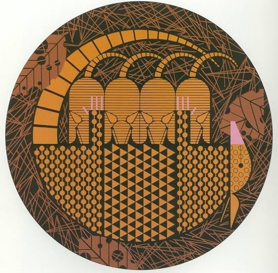Charley Harper Serigraphs Armadittos signed #charley #print #illustration #drawn #harper #hand