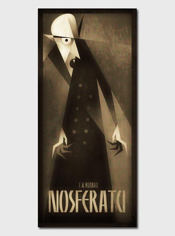Nosferatu Illustration by Szoki #illustration #poster