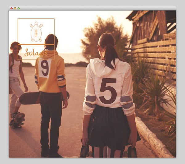 Solasié #website #layout #design #web