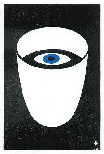 tommessenger.com #white #messenger #black #glass #eye #illustration #tom #and