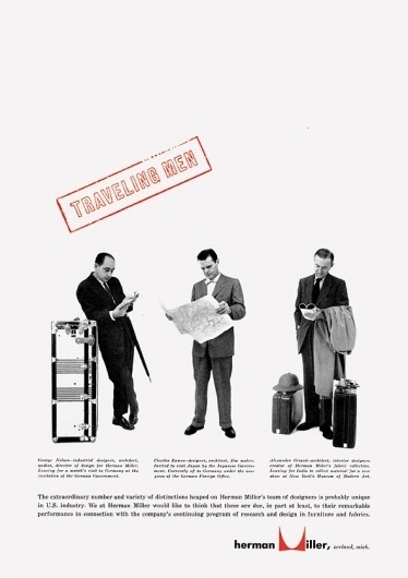 Container List: George Tscherny for Herman Miller #miller #herman #advertising