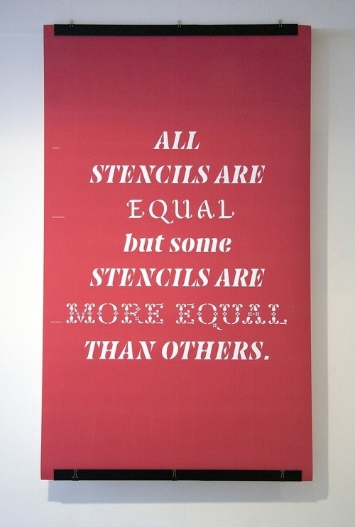 25 fresh typographic designs | From up North #design #poster #typography