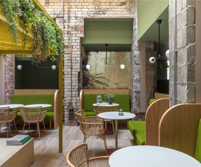 Lounge and Co-Working Space in Manchester by Grzywinski+Pons - InteriorZine