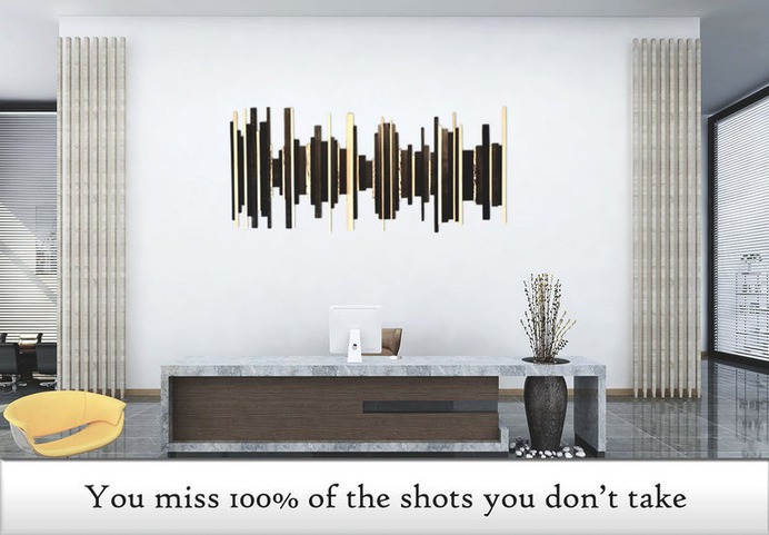 Custom Soundwave Wooden Wall Art image 0