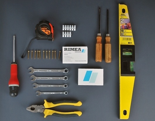 Rimea - graphicwand #business #construction #card #brand #building #identity
