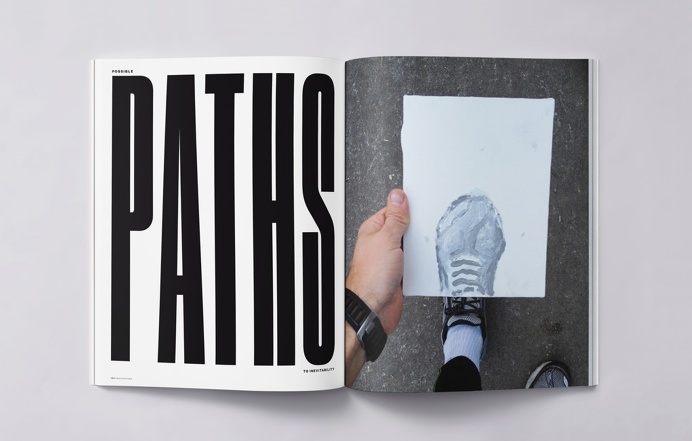 Magazine, editorial, typography, design, print