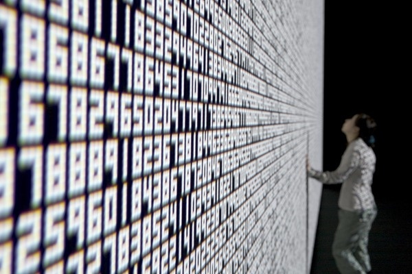 ryoji ikeda datatron 11 #ikeda #data #visualization