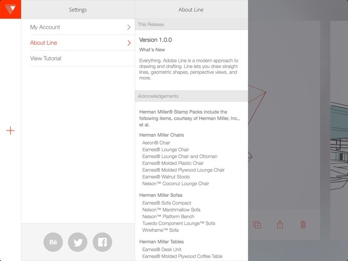 Adobe Line #ipad #ui