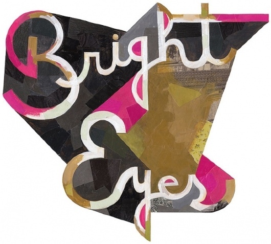 Bright Eyes SXSW - Darren Booth Hand-lettering & Illustration #type