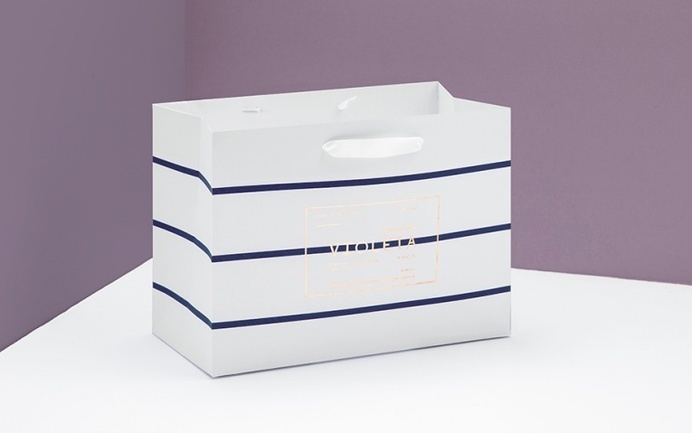 Branding: VIOLETA Argentinian Bakery - JOQUZ #bakery #branding #packaging #design #graphic #foil