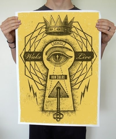 Betraydan #live #wake #non #print #poster #betraydan #solus