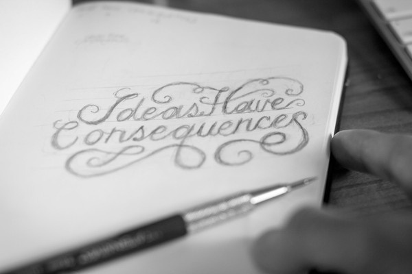 Hand Lettering by Christopher Vinca #lettering #script #drawn #hand #sketch #typography