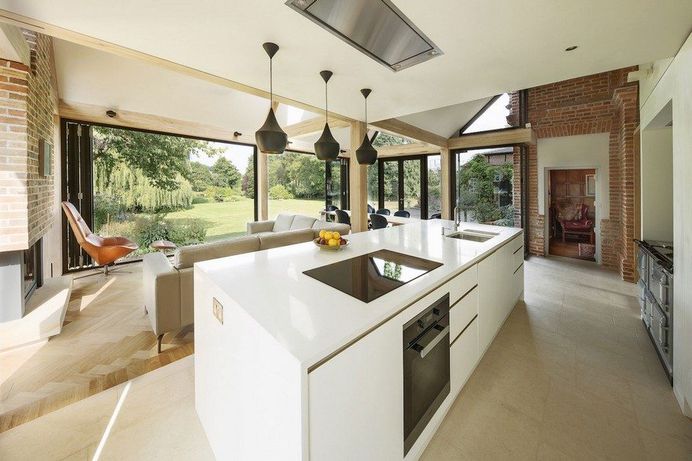 Mill House: An 18th Century Watermill House Gets a Contemporary Extension 8