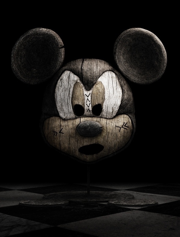 Holly Wood on the Behance Network #wood #sculpture #carving #disney #mickey mouse