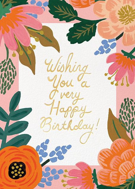 Wishing You a Very Happy Birthday!