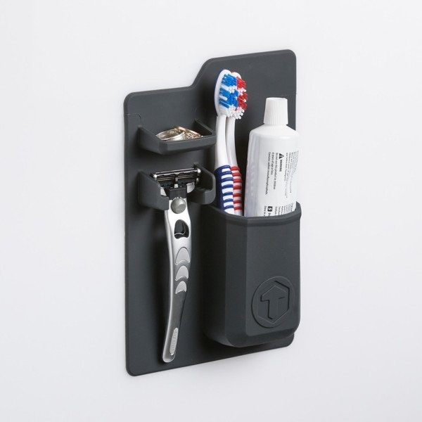 Conveniently store and organize your toothbrush, razor and more. #productdesign #industrialdesign #modern #lifestyle