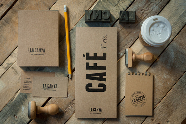 LA CANYA on Behance #communicationset