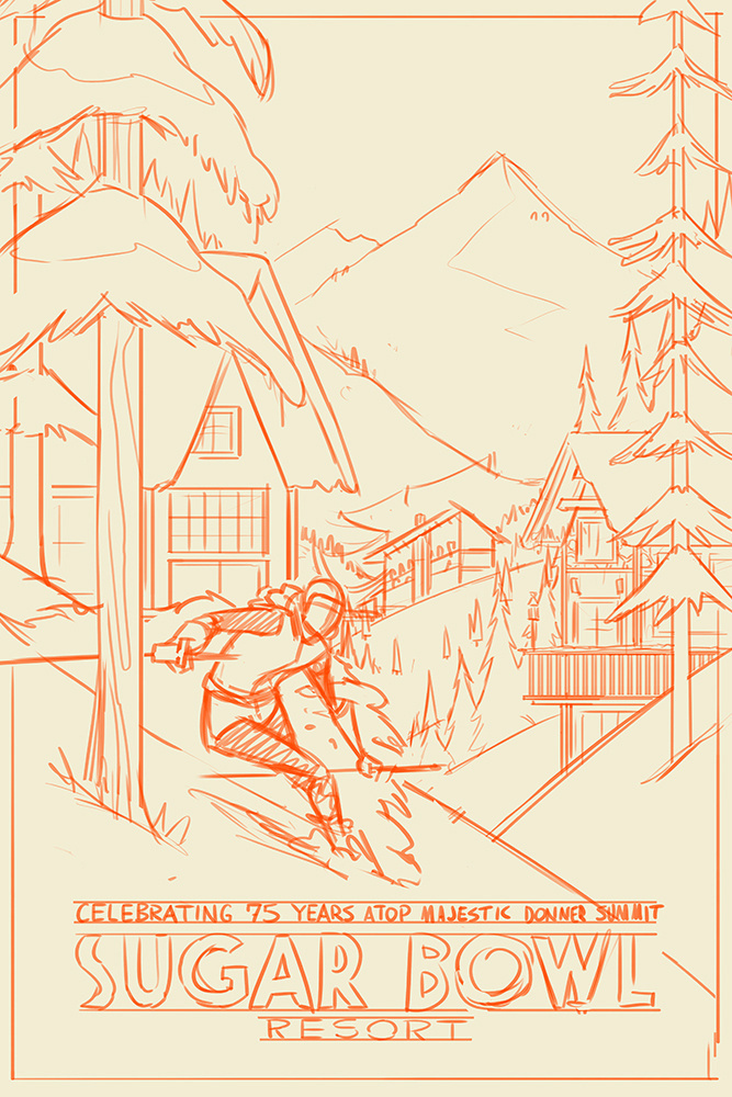 Sketch Option 1 #sketches #process