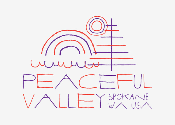 Spokane, WA by Eric Smith for Global Yodel #washington #travel #spokane #illustration #postcard #local #typography