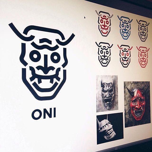 Oni Mask by @cfowlerdesign
