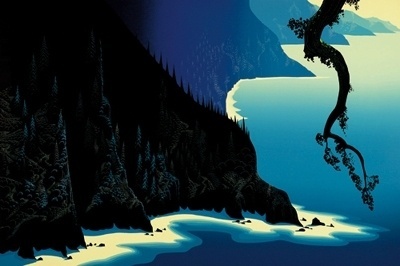 Eyvind Earle® #eyvin #illustration #dearle