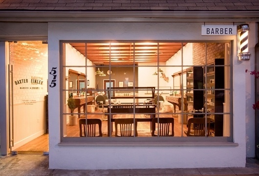Baxter Finley Barber & Shop :: The Pursuit Aesthetic #interior #barber