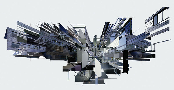 extracts of local distance #images #perspective #photo #common #distance #of #extracts #algorythm #architecture #melting #local