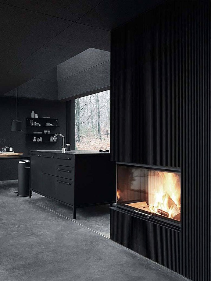 80 Black Kitchen Creative Designs - #design #kitchen #black #furniture #decor #interior #home