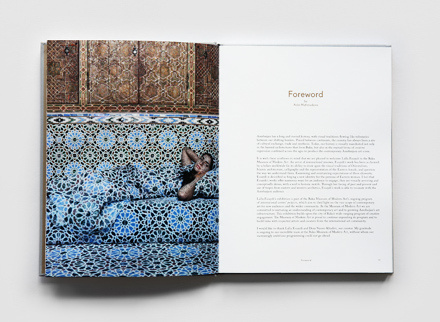Lalla Essaydi Catalogue 8 #print #book #spread #grid #type #layout