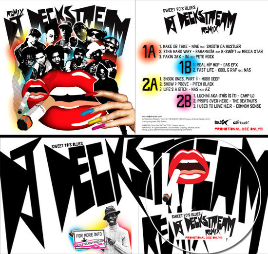 DJ Deckstream - 90s Remix #cover #album #cd