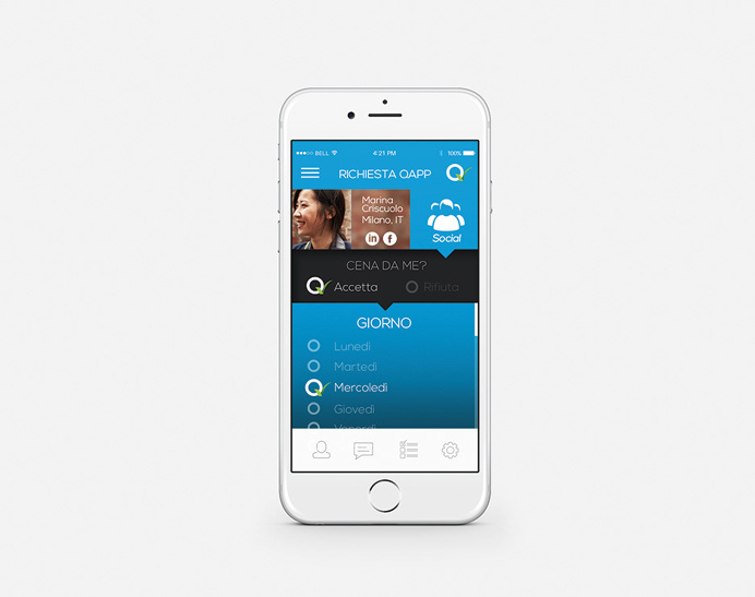 #logo #uxdesign #mockup #iphone #app #social #profile