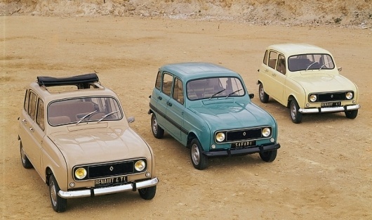 renault 4 celebrates its 50th anniversary #car #renault