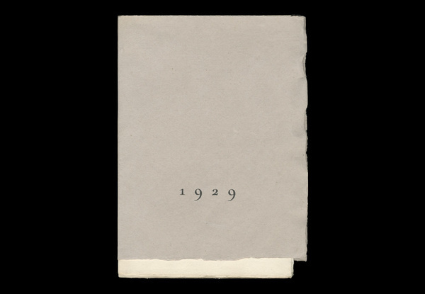 1929 Oliver Wood #design #book