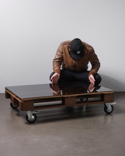 DEUTSCHE & JAPANER - Creative Studio - euro table #interior #wood #glas #design